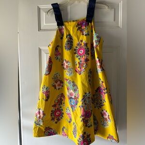Maeve Yellow and Blue Floral Dress in size Medium